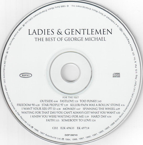 George Michael : Ladies & Gentlemen (The Best Of George Michael) (2xCD, Comp)