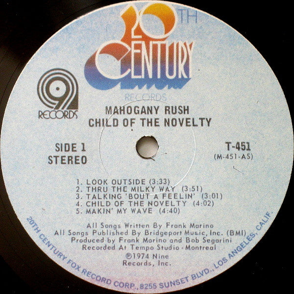 Mahogany Rush : Child Of The Novelty (LP, Album)