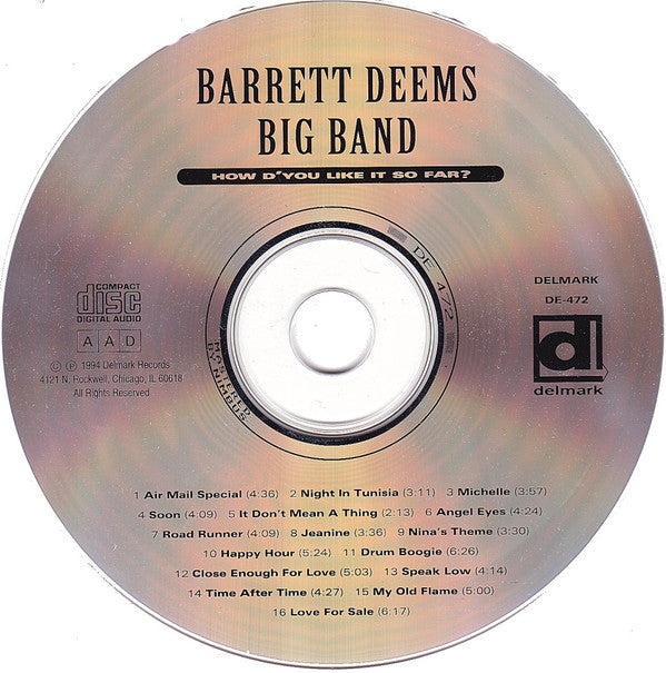Barrett Deems Big Band : How D'You Like It So Far? (CD, Album)