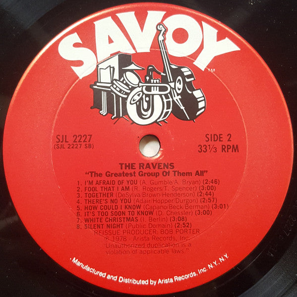 The Ravens (2) : The Greatest Group Of Them All (2xLP, Comp, Gat)