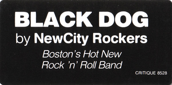 NewCity Rockers : Black Dog (12")