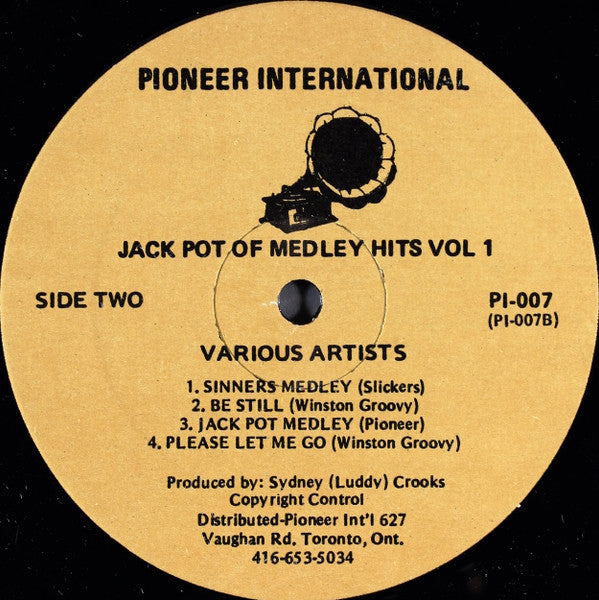 Various : Jack Pot Of Medley Hits Vol. 1. (LP, Comp)