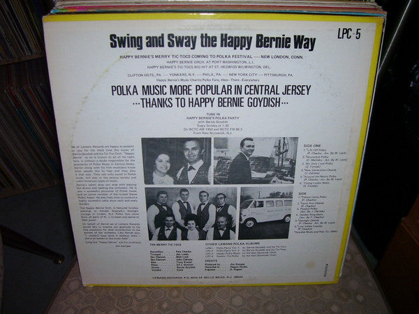 Bernie Goydish And His Tic-Toc Orchestra : Polka Party Vol. 3 (LP, Album)