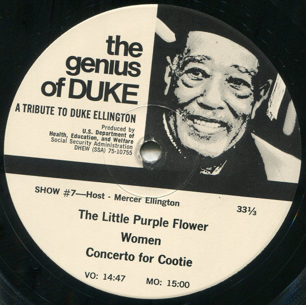 Duke Ellington : Social Security Presents The Genius Of Duke, A Tribute To Duke Ellington (7xLP, Comp, Transcription)