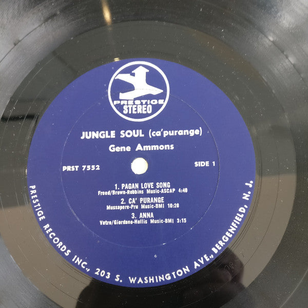 Gene Ammons : Jungle Soul (LP, Album, RE)