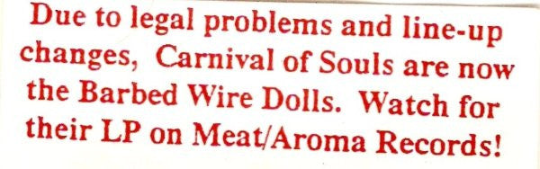 Carnival Of Souls (2) : Soul Train (7", Single, Num, Cle)