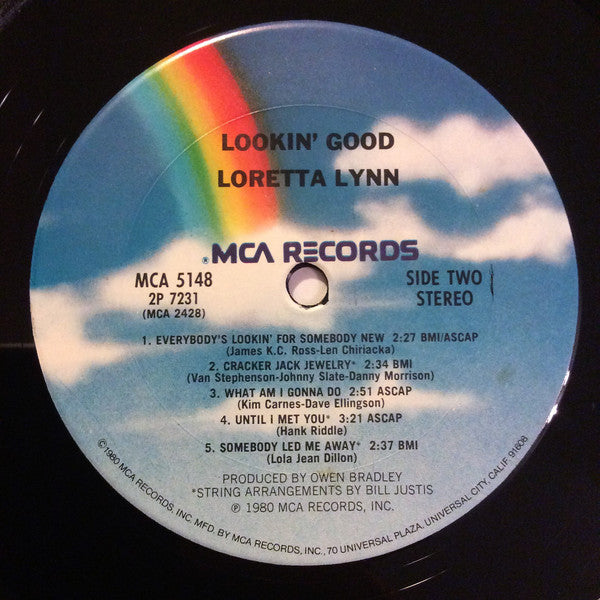 Loretta Lynn : Lookin' Good (LP, Album, Ter)