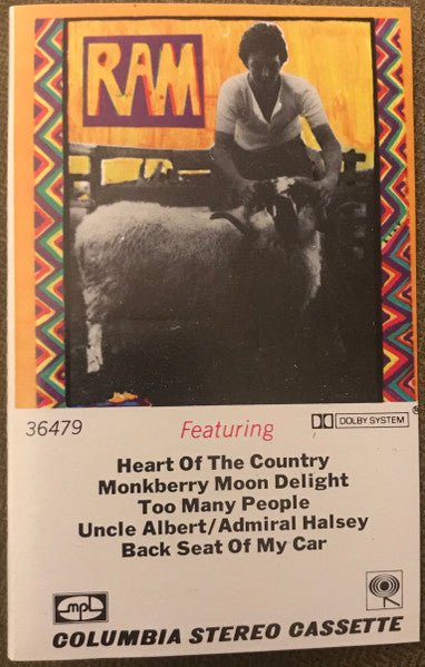 Paul & Linda McCartney : Ram (Cass, Album, RE)