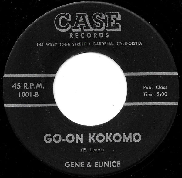 Gene And Eunice : Poco-Loco / Go-On Kokomo (7", Single)