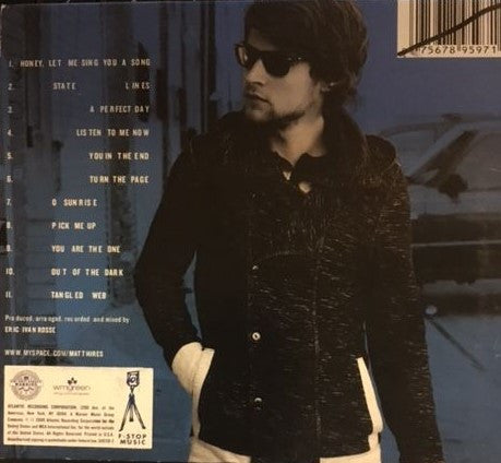 Matt Hires : Take Us To The Start (CD, Album)