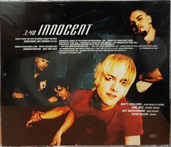 Fuel (3) : Innocent (CD, Single, Promo)