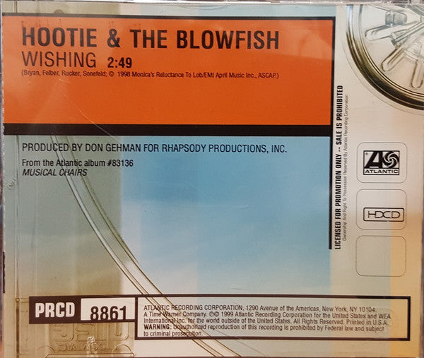 Hootie & The Blowfish : Wishing (HDCD, Single, Promo)
