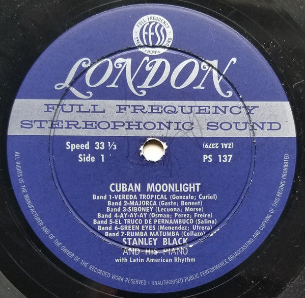 Stanley Black : Cuban Moonlight (LP, Album)