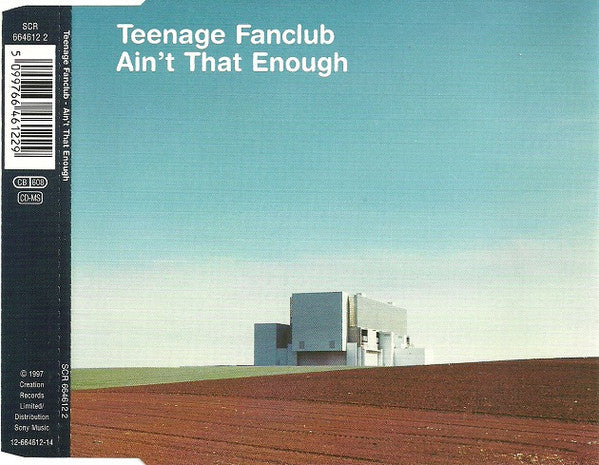 Teenage Fanclub : Ain't That Enough (CD, Single)