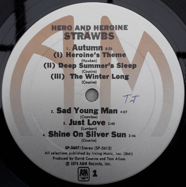 Strawbs : Hero And Heroine (LP, Album, Ter)