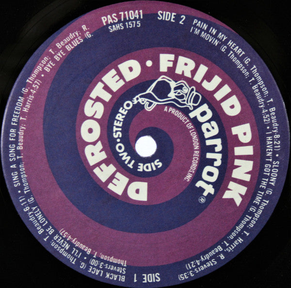 Frijid Pink : Defrosted (LP, Album, Ter)