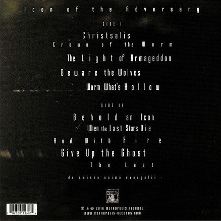 Psyclon Nine : Icon Of The Adversary (LP, Album, Ltd)