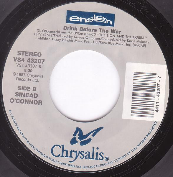 Sinéad O'Connor : Mandinka (7", Single)