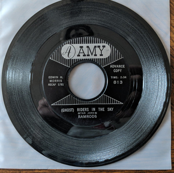 The Ramrods : (Ghost) Riders In The Sky / Zig Zag (7", Promo)