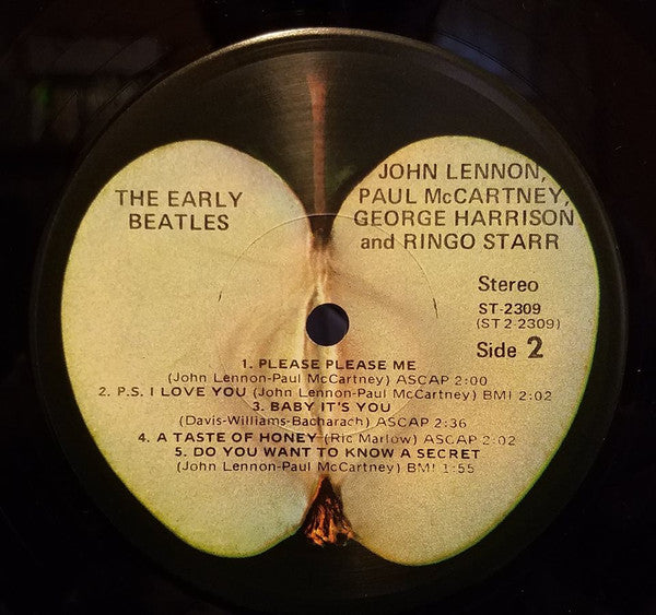 The Beatles : The Early Beatles (LP, Comp, RE, Jac)