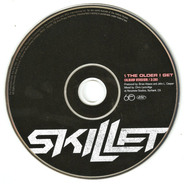 Skillet : The Older I Get (CD, Single, Promo)