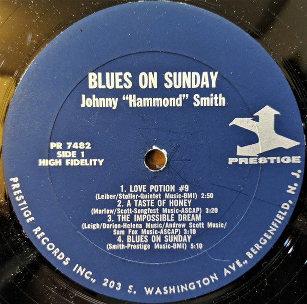 Johnny Hammond : Love Potion #9 (LP, Album, Mono)
