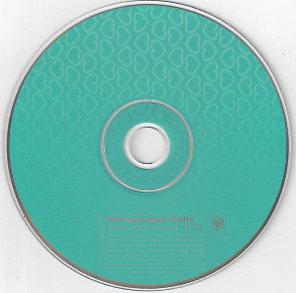Goo Goo Dolls : Slide (CD, Single, Promo)