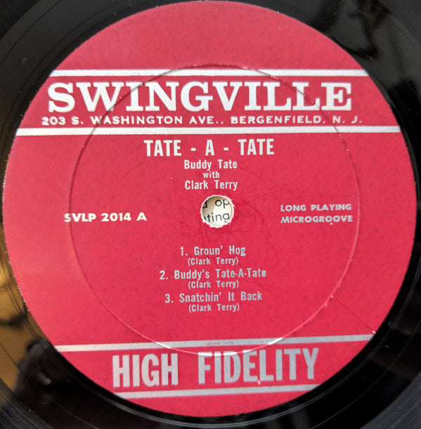 Buddy Tate With Clark Terry : Tate-A-Tate (LP, Album)