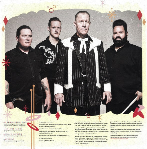 Reverend Horton Heat : Whole New Life (LP, Album, Ltd, Red)