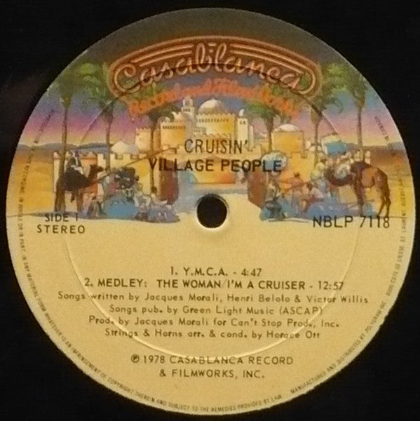 Village People : Cruisin' (LP, Album)
