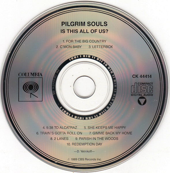 Pilgrim Souls : Is This All Of Us? (CD, Album)