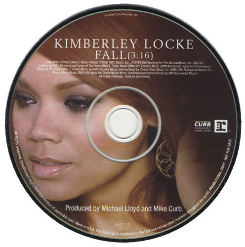 Kimberley Locke : Fall (CD, Single, Promo)