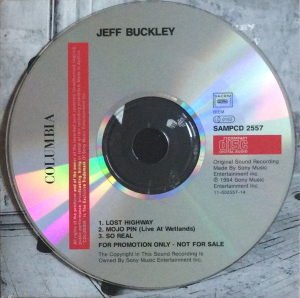 Jeff Buckley : Lost Highway (CD, Promo)