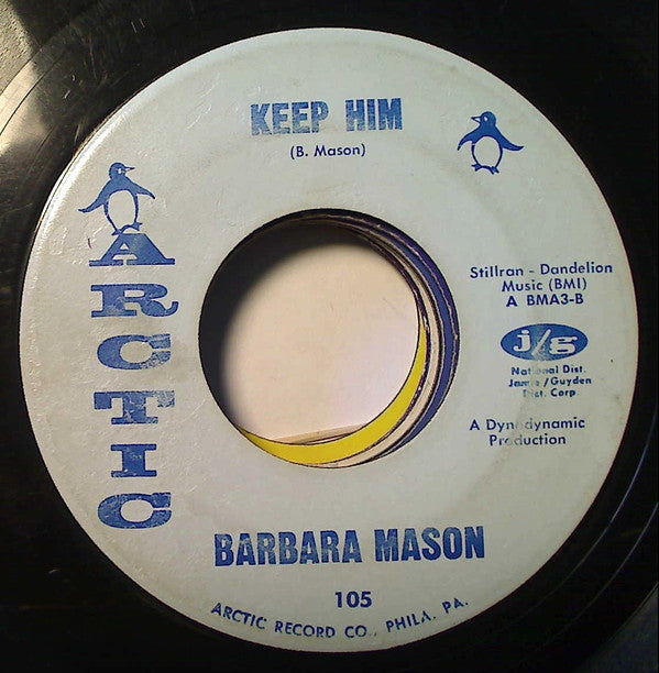 Barbara Mason : Yes, I'm Ready / Keep Him (7", Single)