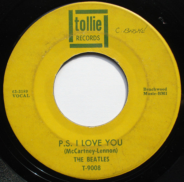 The Beatles : Love Me Do (7", Single)