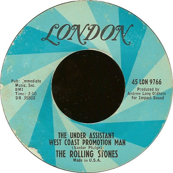 The Rolling Stones : (I Can't Get No) Satisfaction (7", Single, Styrene)
