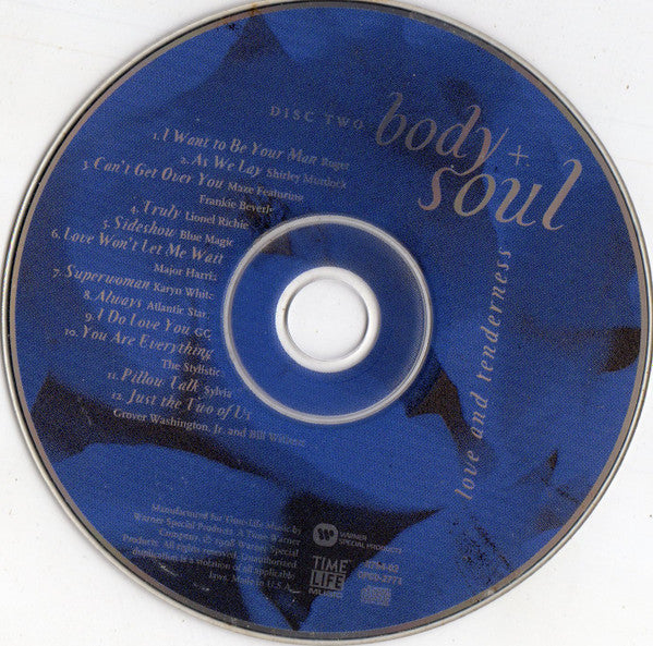Various : Body + Soul - Love And Tenderness (2xCD, Comp)