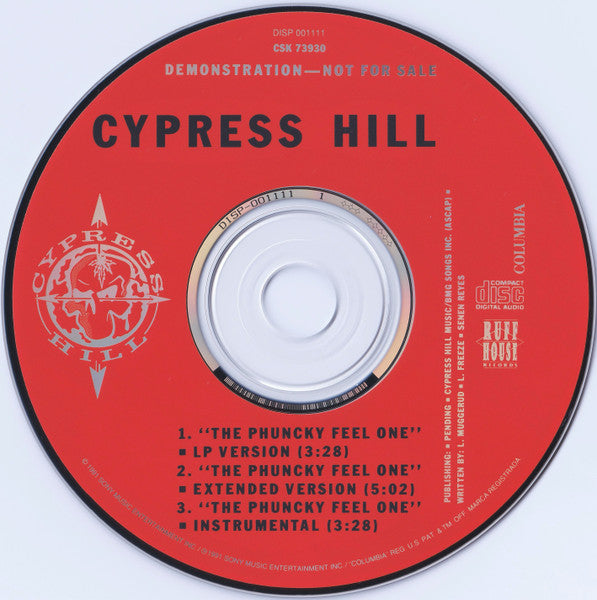 Cypress Hill : The Phuncky Feel One (CD, Single, Promo)