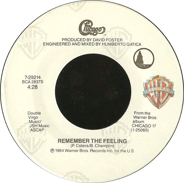 Chicago (2) : Hard Habit To Break (7", Single, Jac)