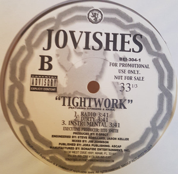Jovishes : Sex Gunz (12", Promo)