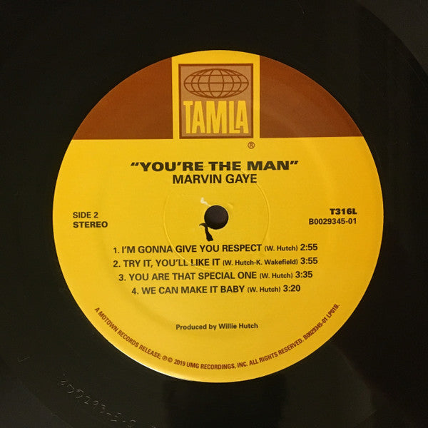 Marvin Gaye : You're The Man (2xLP, Album, Comp)