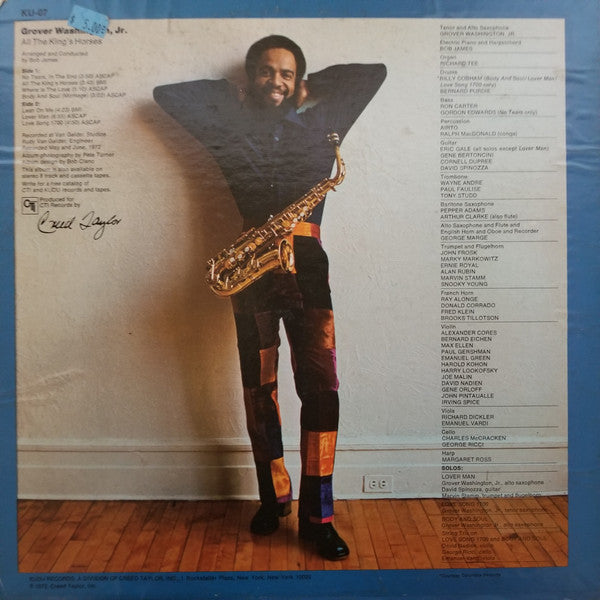 Grover Washington, Jr. : All The King's Horses (LP, Album)