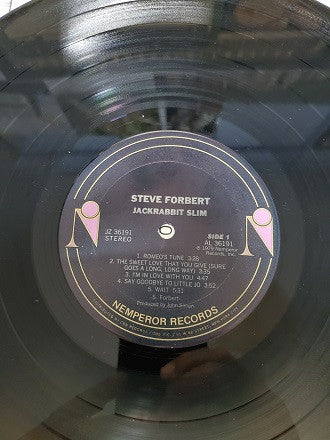Steve Forbert : Jackrabbit Slim (LP)
