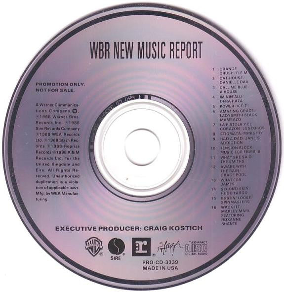 Various : WBR New Music Report (CD, Comp, Promo)