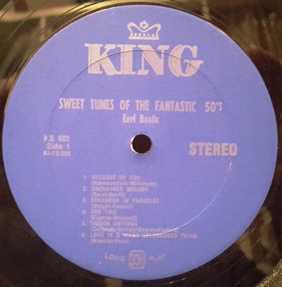 Earl Bostic : Sweet Tunes Of The Fantastic 50's (LP, Album, RE)