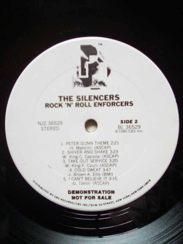 The Silencers (2) : Rock 'N' Roll Enforcers (LP, Album, Promo)
