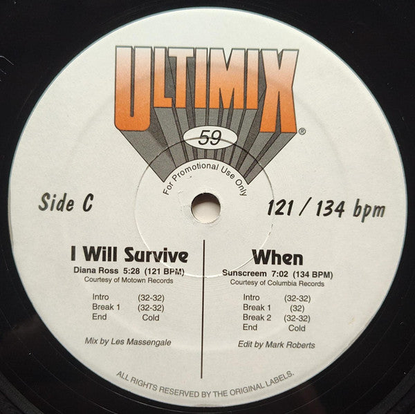 Various : Ultimix 59 (3x12")