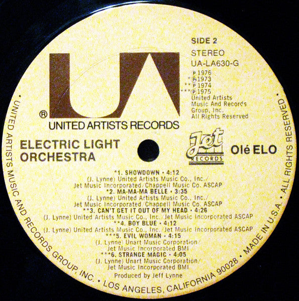 Electric Light Orchestra : Olé ELO (LP, Comp, Ter)