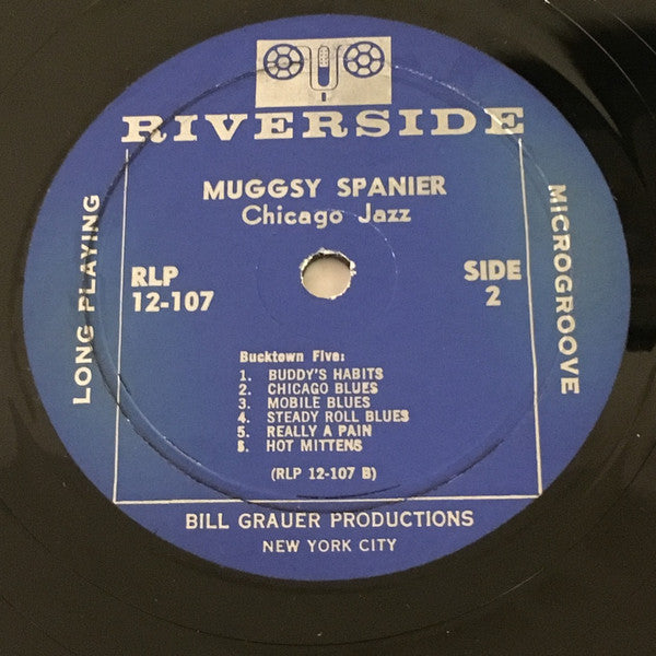 Muggsy Spanier Featuring: Frank Teschemacher, Eddie Condon, Joe Sullivan, Mezz Mezzrow, George Wettling, Volly De Faut : Chicago Jazz (LP, Comp, RP)