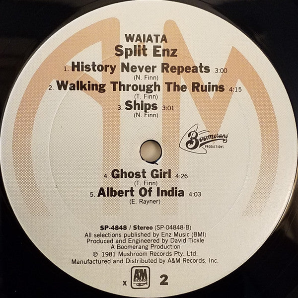 Split Enz : Waiata (LP, Album, Gre)